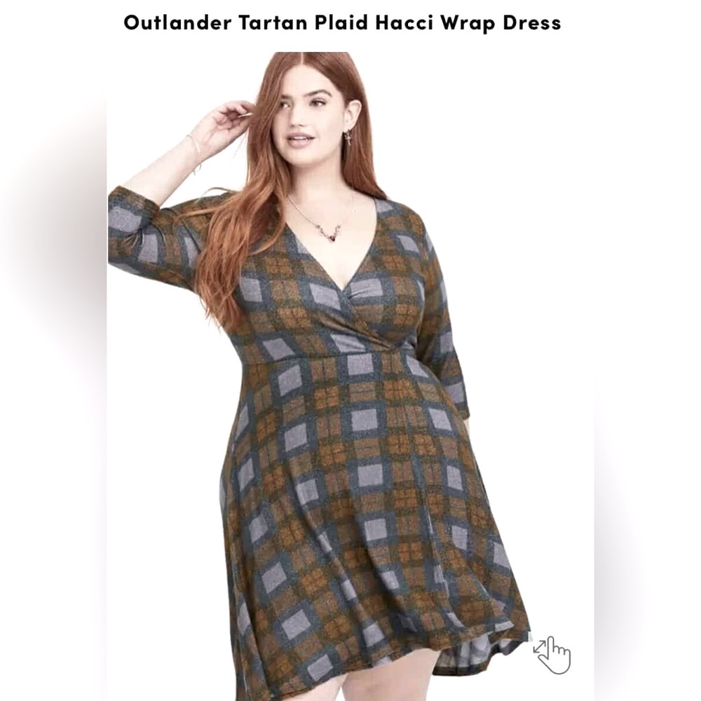 OUTLANDER wrap dress